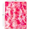 image:imageFunky Junque Leopard Print Baby Blanket Latte Soft Warm Lightweight 30x35in Throw Blanket for Toddler Stroller  Leopard Pattern  LatteTie Dye  FuchsiaPink
