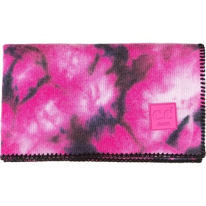 image:imageFunky Junque Leopard Print Baby Blanket Latte Soft Warm Lightweight 30x35in Throw Blanket for Toddler Stroller  Leopard Pattern  LatteTie Dye  BlackHot Pink