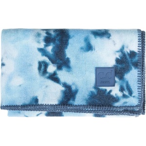 image:imageFunky Junque Leopard Print Baby Blanket Latte Soft Warm Lightweight 30x35in Throw Blanket for Toddler Stroller  Leopard Pattern  LatteTie Dye  NavyPale Blue