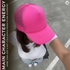 image:imageFunky Junque Blank Mesh Foam Lightweight Snapback Trucker Hat3 Pack  Hot Pink All