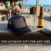 image:imageFunky Junque Blank Mesh Foam Lightweight Snapback Trucker HatBlackBlack