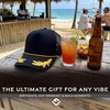image:imageFunky Junque Blank Mesh Foam Lightweight Snapback Trucker HatBlackNautical