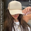 image:imageFunky Junque Blank Mesh Foam Lightweight Snapback Trucker HatCamel