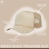 image:imageFunky Junque Blank Mesh Foam Lightweight Snapback Trucker HatCamel