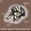 image:imageFunky Junque Blank Mesh Foam Lightweight Snapback Trucker HatCow Print