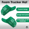 image:imageFunky Junque Blank Mesh Foam Lightweight Snapback Trucker HatKelly Green