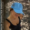 image:imageFunky Junque Blank Mesh Foam Lightweight Snapback Trucker HatLight Blue