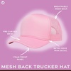 image:imageFunky Junque Blank Mesh Foam Lightweight Snapback Trucker HatLight Pink