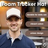 image:imageFunky Junque Blank Mesh Foam Lightweight Snapback Trucker HatTanBrown