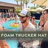 image:imageFunky Junque Blank Mesh Foam Lightweight Snapback Trucker HatWhiteCamo