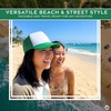 image:imageFunky Junque Blank Mesh Foam Lightweight Snapback Trucker HatWhiteKelly Green