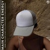 image:imageFunky Junque Blank Mesh Foam Lightweight Snapback Trucker HatWhiteLight Grey
