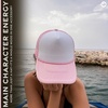 image:imageFunky Junque Blank Mesh Foam Lightweight Snapback Trucker HatWhiteLight Pink