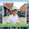 image:imageFunky Junque Blank Mesh Foam Lightweight Snapback Trucker HatWhiteNeon Green