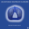 image:imageFunky Junque Blank Mesh Foam Lightweight Snapback Trucker HatWhiteRoyal Blue