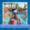 image:imageFunky Junque Blank Mesh Foam Lightweight Snapback Trucker HatWhiteRoyal Blue