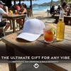 image:imageFunky Junque Blank Mesh Foam Lightweight Snapback Trucker HatWhiteWhite