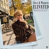 image:imageFunky Junque Faux Fur Lined Winter Headband  Long Fur  BlackFawn Print  Camel