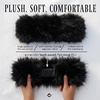 image:imageFunky Junque Faux Fur Lined Winter Headband  Long Fur  BlackLong Fur  Black