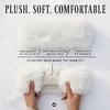 image:imageFunky Junque Faux Fur Lined Winter Headband  Long Fur  BlackLong Fur  Ivory