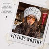 image:imageFunky Junque Faux Fur Lined Winter Headband  Long Fur  BlackSnow Leopard  Light Grey
