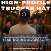 image:imageFunky Junque Mesh Trucker HatThese Are the Good Old Days  Navy