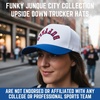 image:imageFunky Junque Upside Down City 2 Tone Trucker Hat Embroidered Baseball CapBuffalo  Royal BlueWhite
