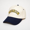 image:imageFunky Junque Upside Down City 2 Tone Trucker Hat Embroidered Baseball CapMichigan  NavyBeige