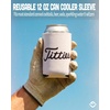 image:imageIndividual 12 Oz Beer Can Cooler  Game Day  GreenWhite10 Pack  Golf Bundle