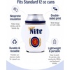 image:imageIndividual 12 Oz Beer Can Cooler  Game Day  GreenWhite6 Pack  Killer Nite  White