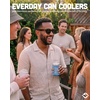 image:imageIndividual 12 Oz Beer Can Cooler  Game Day  GreenWhiteAlways Wash Your Balls  Light Blue