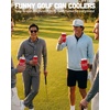 image:imageIndividual 12 Oz Beer Can Cooler  Game Day  GreenWhiteShank You Come Again  Red