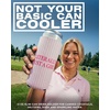 image:imageSlim Can Cooler  5 Pk  Game Day WhiteGreenLiterally Just A Girl  Pink Stripes