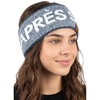 image:imageFunky Junque Aprs Ski Ear Warmer Headband  Cozy Winter Knit Headwrap for Women Running Skiing ColdWeather Head Wrap  BlackNavy