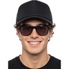 Hat (Black) & Sunglasses (Black)