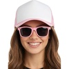 Hat (Light Pink/White) & Sunglasses (Light Pink)