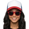 Hat (Red/White/Blue) & Sunglasses (Red)