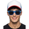 Hat (Red/White/Blue) & Sunglasses (Royal Blue)