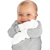 image:imageFunky Junque Newborn Baby Winter Mittens  Fleece Lined NoThumb Infant Mittens for Babies 09 Months Baby EssentialsWhite