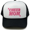 image:imageFunky Junque Premium Mesh Snapback Trucker Hat  Stylish Comfort for All  Patriotic Humor amp MoreCheer Mom  WhiteBlack