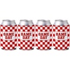 4 Pk - Game Day White/Red