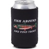 Fish Around And Find Trout - Black