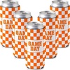5 Pk - Game Day White/Orange