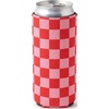 Checker Print - Pink/Red