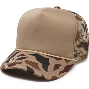 image:imageFunky Junque Blank Mesh Foam Lightweight Snapback Trucker HatBrown Camo