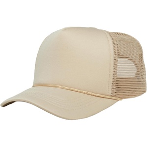image:imageFunky Junque Blank Mesh Foam Lightweight Snapback Trucker HatCamel