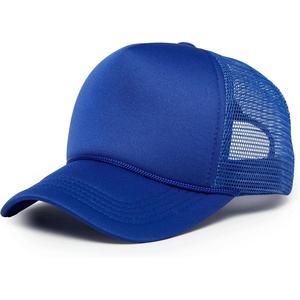 image:imageFunky Junque Blank Mesh Foam Lightweight Snapback Trucker HatRoyal Blue