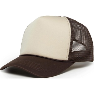 image:imageFunky Junque Blank Mesh Foam Lightweight Snapback Trucker HatTanBrown