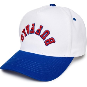 image:imageFunky Junque Upside Down City 2 Tone Trucker Hat Embroidered Baseball CapBuffalo  Royal BlueWhite