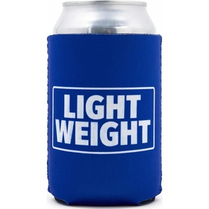 image:imageIndividual 12 Oz Beer Can Cooler  Game Day  GreenWhiteLight Weight  Blue